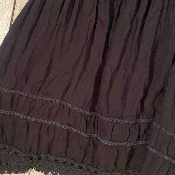 En Crème Size Small Black Speghetti Strap Dress - Picture 2 of 6